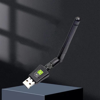 600 М Бесплатный USB-адаптер Wi-Fi, двухдиапазонный приемник Wi-Fi, подключи и играй беспроводную сетевую карту для Win7/8/10/11