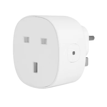 Smart Plug, Умные Вилки, работающие Для Alexa И Google Home, Smart Life Wifi Plug С дистанционным и Голосовым управлением 13A UK Plug