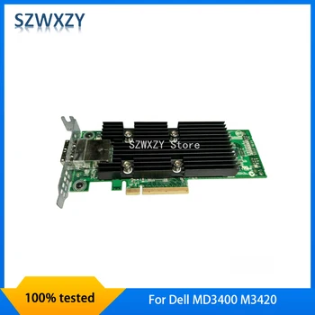 SZWXZY Для Dell 12G SAS Двухпортовая карта HBA MD3400 M3420 Array Card CN-0T93GD 0T93GD T93GD Быстрая доставка