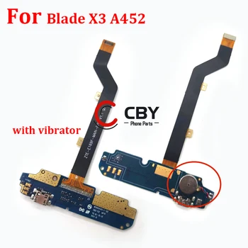 Для ZTE Blade X3 A452 USB-разъем для зарядки, разъем для зарядки, док-станция, гибкий кабель
