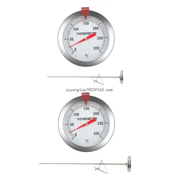 Термометр для гриля, термометр для ямы для барбекю, датчик температуры 300ºC